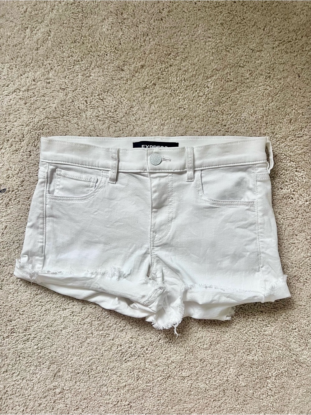 Express Shortie Midrise shorts Size 2